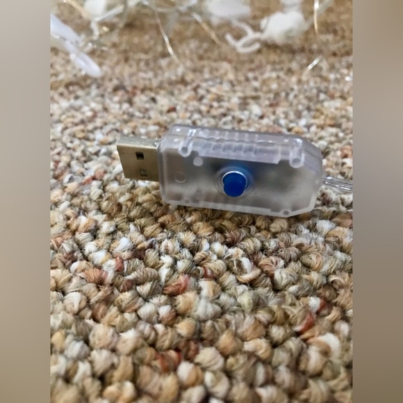 Multi Color Multi Function Light Curtain USB Plug 120” Wide Each Strand 40” Long - Picture 6 of 15